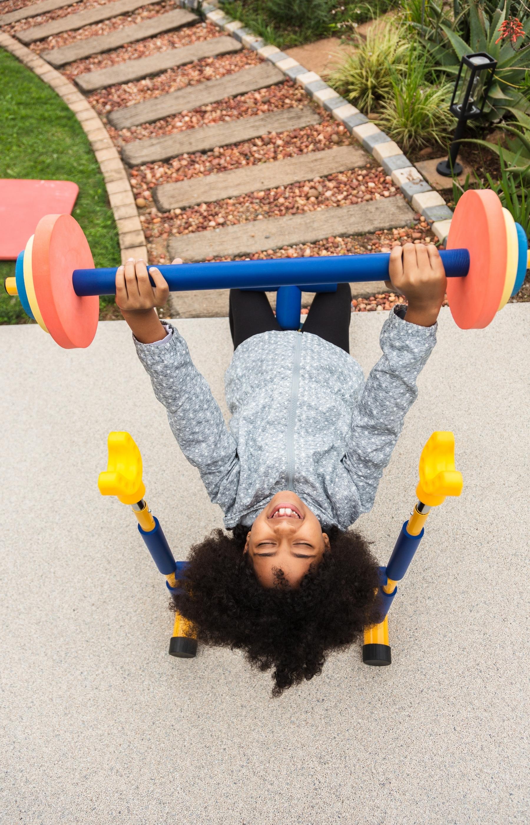 Child discount bench press